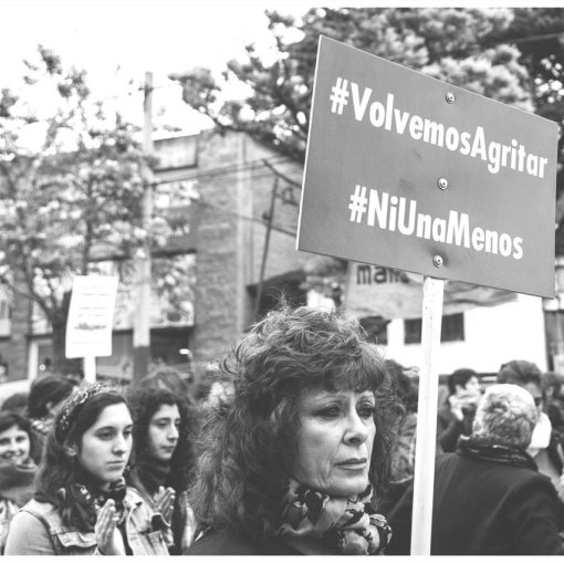 imagen de una manifestación de #NIunamenos