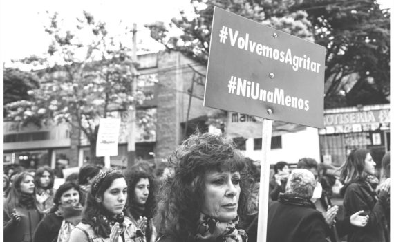 imagen de una manifestación de #NIunamenos