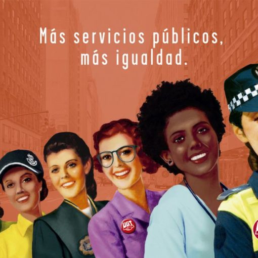 Cartel campaña servicios públicos