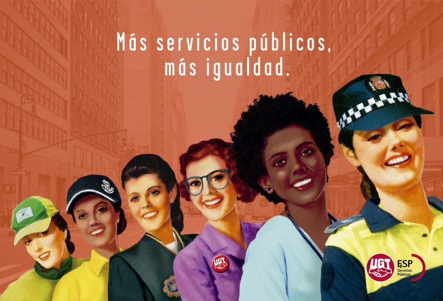 Cartel campaña servicios públicos