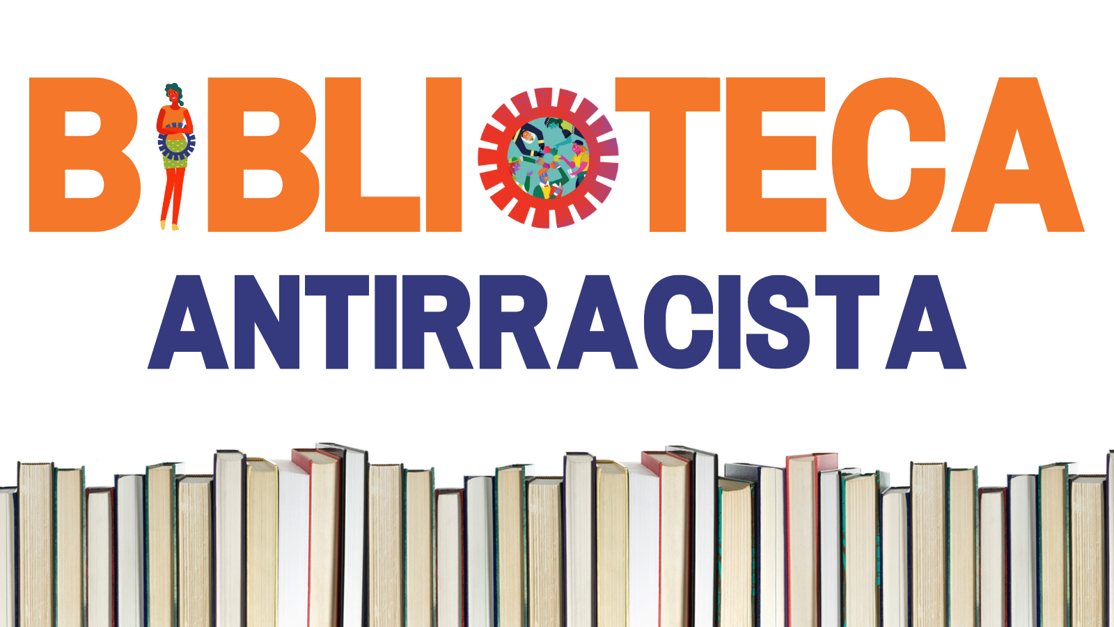 Cartel Biblioteca anntirracista