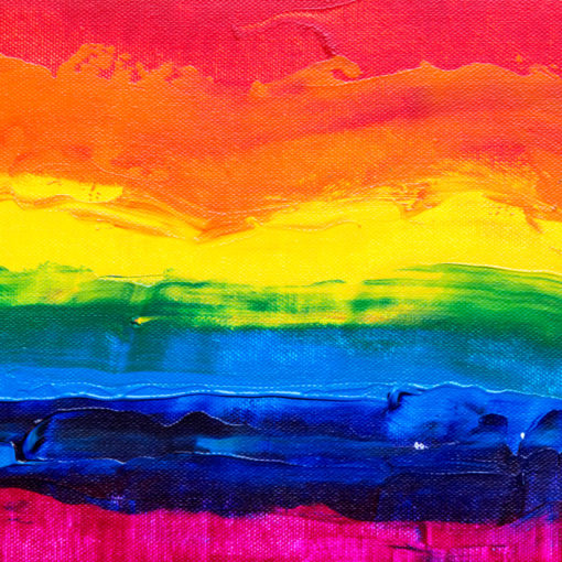 pintura arco iris