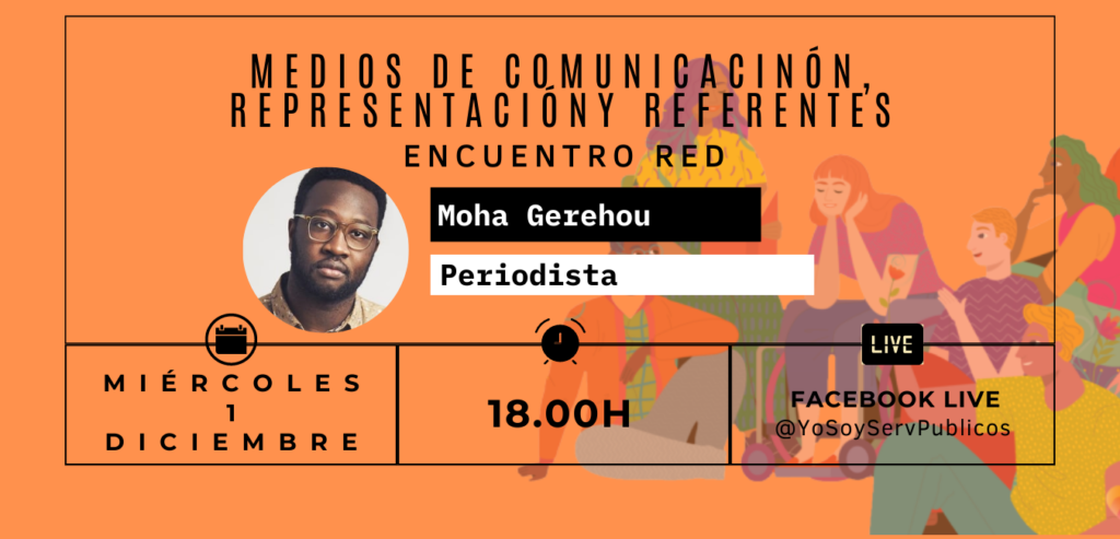 Cartel encuentro con Moha Gerehou