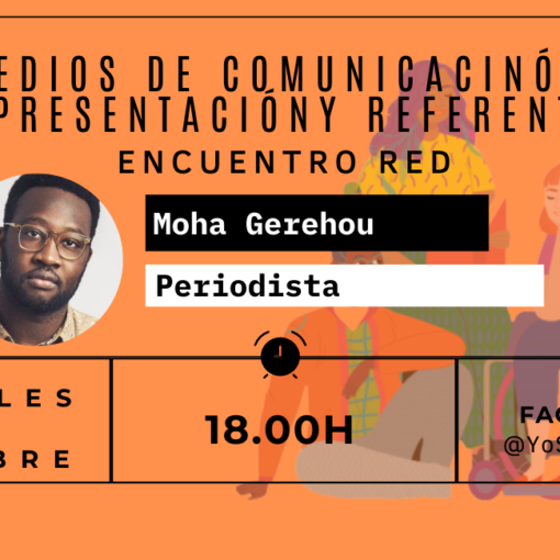 Cartel encuentro con Moha Gerehou